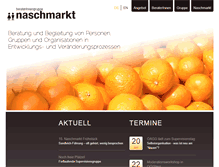 Tablet Screenshot of naschmarkt.co.at